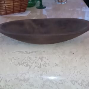 Teak wood? salad bowl/ fruit bowl